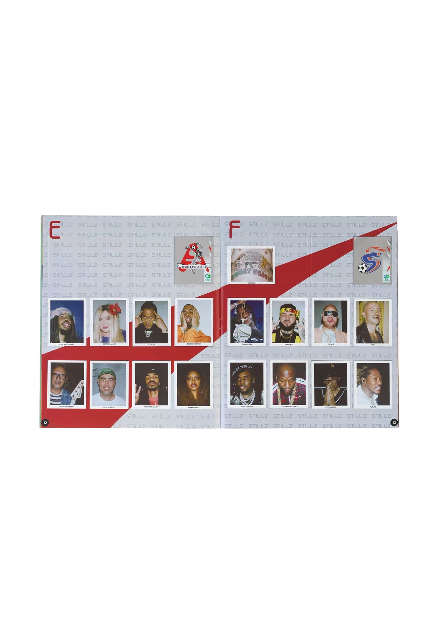 Stillz Archive Polaroids 2026 Official Sticker Album