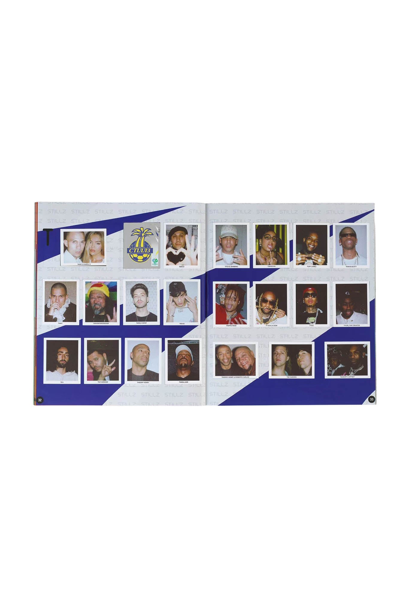 Stillz Archive Polaroids 2026 Official Sticker Album