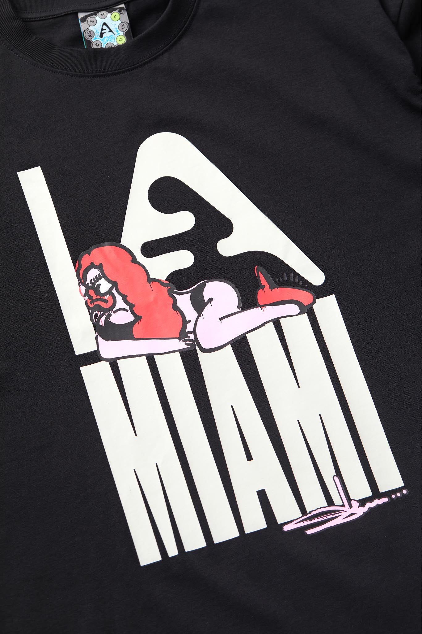 ILOVEMIAMI Black Tee