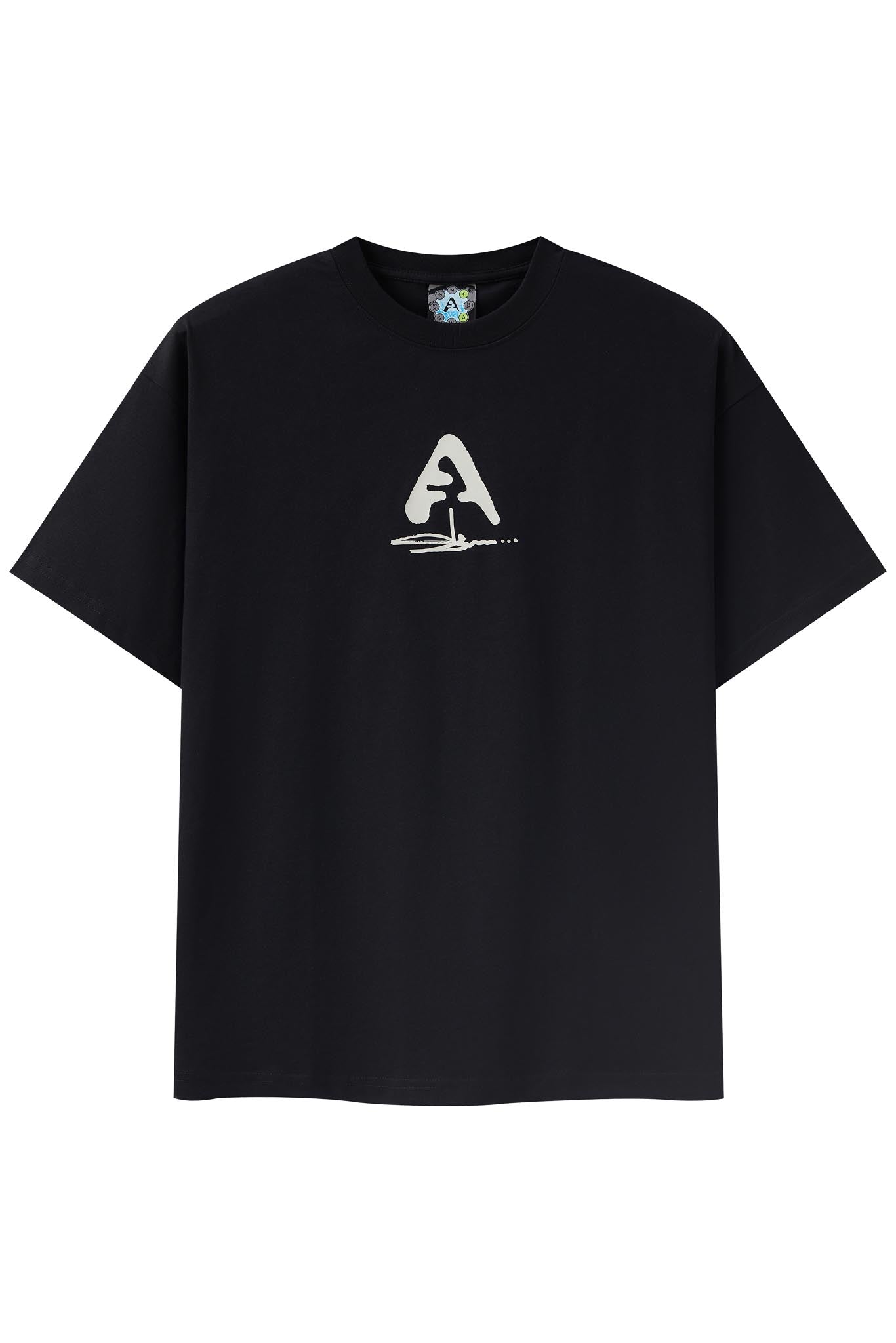 LOGO LOCK Black Tee