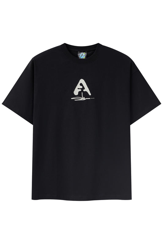 LOGO LOCK Black Tee