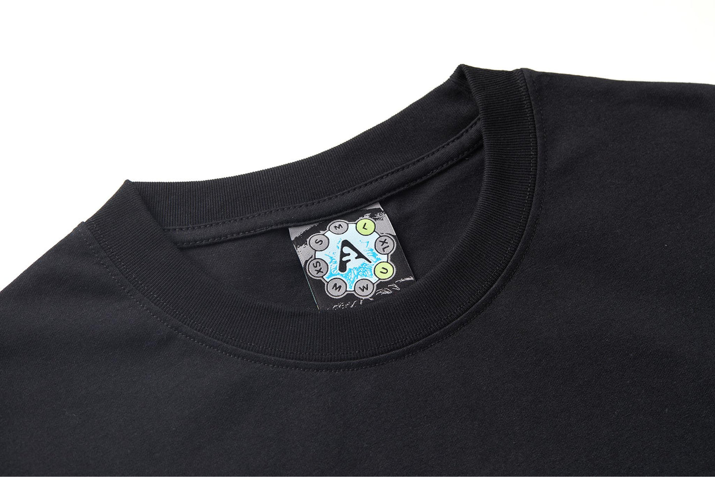 LOGO LOCK Black Tee