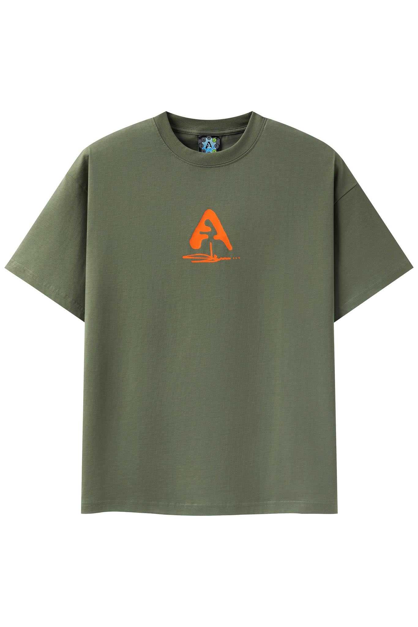 LOGO LOCK Olive Tee